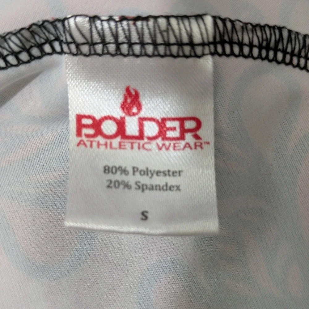 Bolder Athletic Wear Breast Cancer Awareness Pink Ribbon Skort Pockets Small